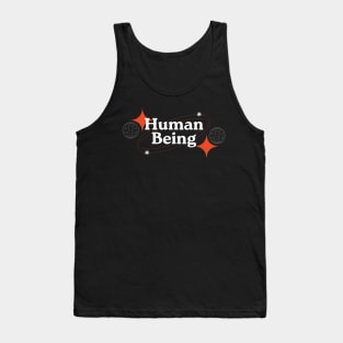 Black Creative Human Being Tank Top